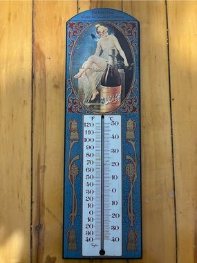Vintage Schlitz Beer Bar Thermometer Advertising